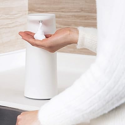 Automatic foaming soap dispenser, contactless automatic soap dispenser for bathroom and kitchen counter 400 ml.. DIAYTAR NIGERIA: Your one-stop e-commerce destination with affordable prices and nationwide delivery in 5-8 days.