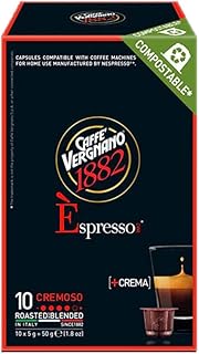 Capsules Expresso Caffè Vergnano 1882 Compatibles Avec Nespresso Cremoso, 10 Pièces.. No stress, no delays — DIAYTAR Nigeria is your trusted shopping partner.
