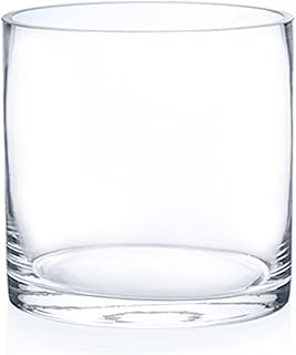 Transparent glass vase innova 5 x 5 ", round zerch, mini glass flower vase for house decoration, wedding decoration room (1 room).. Transform your online shopping experience with DIAYTAR NIGERIA's affordable and diverse marketplace.