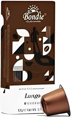 Bondi espresso coffee capsules compatible with Nespresso, Lungo, Italian Blend machines, intensity 12, 10 capsules, 50 grams.. Unlock endless possibilities with DIAYTAR NIGERIA's affordable marketplace and reliable delivery service.