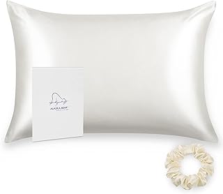 Alaska bear silk pillowcase for hair and skin, 100 % 6A quality mulberry silk, standard size for happy sleep, random color, excellent gift box, better than polyester satin, 1 room, white ivory.. Discover the joy of online shopping with DIAYTAR NIGERIA's budget-friendly prices and reliable shipping.