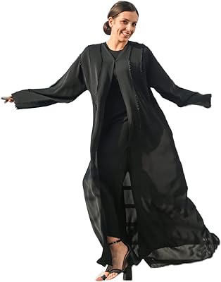 Abaya Premium buttoned for women AJ2204102A buttoned (1).. Your ultimate shopping destination, DIAYTAR NIGERIA combines extensive selection with affordable shipping.