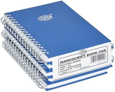 FIS spiral books, 8 mm FSMNA62QSB, 96 sheets, 2 feathers, A6.. Shop with intention at DIAYTAR NIGERIA, offering thousands of products at budget-friendly prices.
