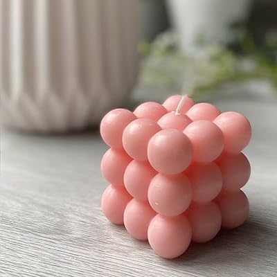 HYGGE & CWTC H CANGIE HYGGE & CWTC H | Handmade soy cubic candles for decoration of the room in Danish pastel colors, delicately scented aromatherapy (pink pink, 1 packet).. DIAYTAR NIGERIA: Revolutionizing accessibility to quality products at budget-friendly prices across Nigeria.