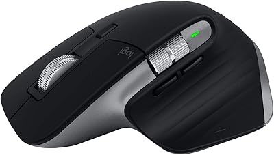 Logitech MX Advanced Wireless Mouse Master 3 - Ultra -fast scrolling, 4000 DPI, Use on all surfaces, comfortable and adjustable, USB C, Bluetooth fast load, PC/Mac/iPad/Linux compatible - Graphite.. DIAYTAR NIGERIA delivers more than products - we deliver affordable solutions within the week.
