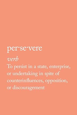 Persevere [Lined newspaper / Virgin notebook].. Shop with purpose and save with DIAYTAR NIGERIA's extensive platform and nationwide delivery service.