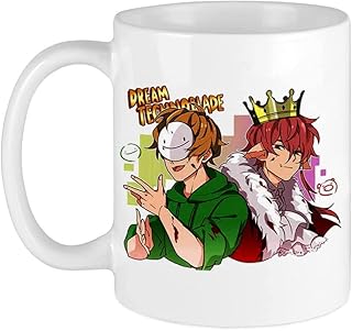 Funny coffee cup Dream Merch Technoblade Merch Dream Passkin 'Dream was Taken and Technoblade Fan Mug Ceramics Funny Café Digital Printing Unique Birthday Gift.. Shop with confidence at DIAYTAR NIGERIA, enjoying competitive prices and delivery within 8 days.