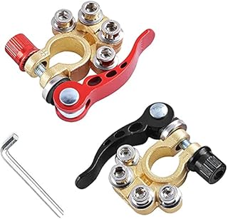 Alecdon battery terminal pliers connectors, 2 pieces of positive and negative car battery with 4 -way quick release car for the SAE/J -type postpoles.. Nigeria's most diverse e-commerce platform delivers quality and affordability to your doorstep in 5-8 days.