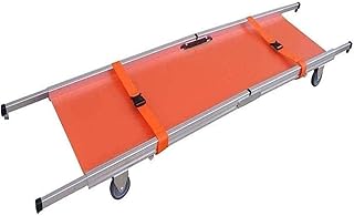 Foldable Foldable Portable with aluminum alloy wheels, 4 -wheeled stretcher, emergency stall in the event of emergency fire, single staircase 1120.. DIAYTAR NIGERIA: Making quality products accessible to all Nigerians at affordable prices.