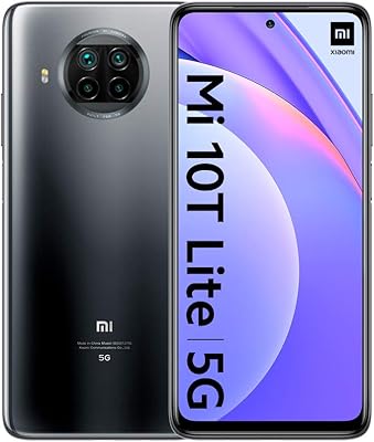 Xiaomi Mi 10T Lite - 6+ 128 GB, 5G, FHD+ DOT screen 6.67 ", Snapdragon 750g, Camera Quadruple 64MP, 4820 mAh, Pearl Gray, British official version+ 2 years of guarantee XIAOMI.. DIAYTAR NIGERIA: Bringing quality products to every Nigerian with affordable nationwide delivery.
