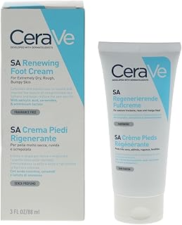 Rejuvenating cream for the Cera-Ve S.A. feet | Cream for dry, rough and cracked feet with salicylic acid and ceramids | without perfume | 3 oz, 88 ml.. DIAYTAR Nigeria: Shopping that fits your budget and your schedule.