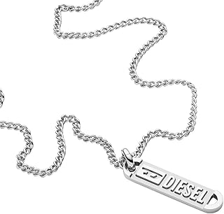 Stainless steel pendant necklace for diesel men, DX1228040, single size, stainless steel.. Find everything you need at prices you'll love with DIAYTAR NIGERIA's comprehensive e-commerce platform.