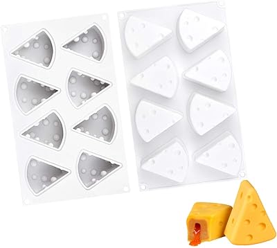 Silicone mold in the shape of 3D cheese, 8 trays, high temperature house pastry, foam cooking, cake/dessert/chocolate.. Discover the convenience of DIAYTAR NIGERIA's vast e-commerce platform with delivery in just 5-8 days.