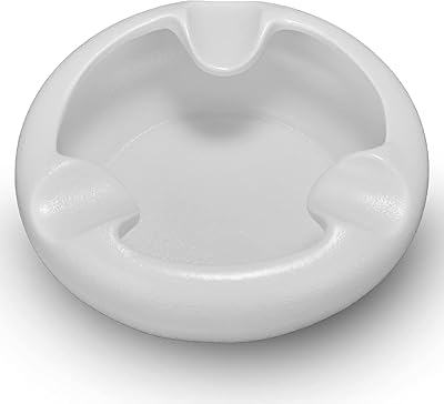 Cigarlong ceramic ashtray with 3 large portable holes for interior and exterior use.. Unlock a world of affordable products with DIAYTAR NIGERIA's expansive e-commerce platform.