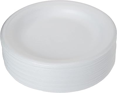 Set of 25 -piece disposable foam plates, size 10 inches.. Transform your online shopping experience with DIAYTAR NIGERIA's affordable and diverse marketplace.