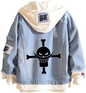Hoodie in drawing denim printed cartoon fs life one piece.. DIAYTAR NIGERIA: Bringing quality products to your doorstep at prices that won't break the bank.