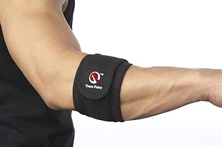 Acupressure tennis elbow orthosis Thera point with acupressure point for tendonitis - relief for men and women with golfer elbow - Comfortable sleeve for treatment of golf elbow.. DIAYTAR NIGERIA provides endless shopping possibilities with affordable prices and prompt delivery service.