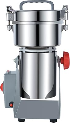 800g electric grain grinder, 1600W grain crusher, high -speed stainless steel grain crusher, food crusher, food crusher, swivel type.. Shop smart and save with DIAYTAR NIGERIA's extensive product range and 5-8 day delivery guarantee.