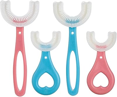 Show way to a U -shaped toothbrush to clean the teeth.. DIAYTAR NIGERIA connects you with thousands of products at competitive prices, delivered within a week.