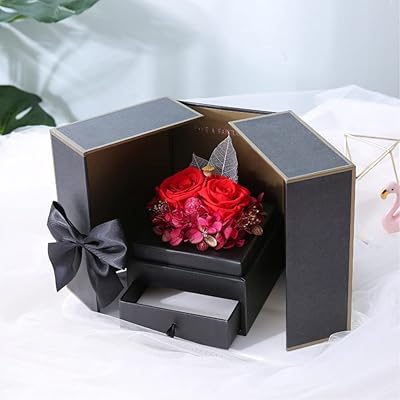 Gift set of real red roses preserved gifts of immortal flowers for mom.. Get your essentials without leaving home — thanks to DIAYTAR Nigeria.