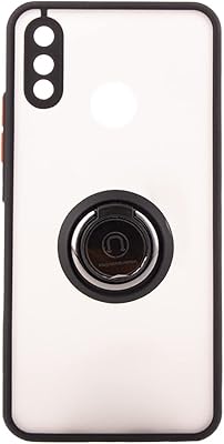 Flexible antichoc flexible silicone protective cover with thin design with 360 degree rotary magnetic ring holder for Huawei Nova 3i - Black.. Shop without limits at DIAYTAR NIGERIA and receive your purchases at budget prices within the week.