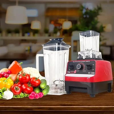 High speed mixer Double Bol 2.5 L 4500 W without BPA, frozen food processor and smoothies.. With DIAYTAR Nigeria, shopping online is easy, affordable, and fast.