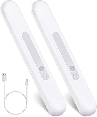 TDZ Dys LED lamp with motion detector, rechargeable battery by USB of 2,200 mAh with continuous gradation and magnetic mounting for cupboard, kitchen, bedroom, corridor (white).. Shop across categories at DIAYTAR NIGERIA with the confidence of affordable prices and delivery within 8 days.