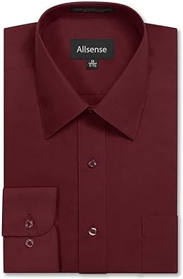 Long sleeve shirt Allsense for men, regular regular cut 18-18.5n.. Experience the convenience of online shopping with DIAYTAR NIGERIA's reliable 5-8 day delivery service.