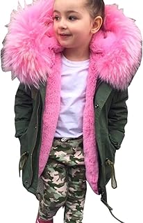 Padded jacket for girls parka matelass coat with faux fur hood children hot children outdoor and winter outdoor and winter clothes.. DIAYTAR NIGERIA brings quality products to every corner of Nigeria at prices everyone can afford.