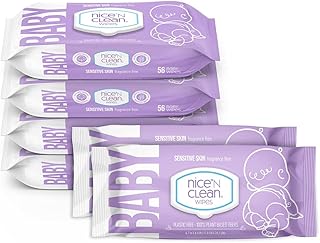 Nice -flavored baby wipes Nice & Clean 56 wipes (pack of 6).. Shop with intention at DIAYTAR NIGERIA, offering thousands of products delivered nationwide in days.