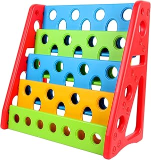 Library for children, multicolored library, children's books organizer for booking books, book display.. Experience shopping satisfaction with DIAYTAR NIGERIA's vast selection and budget-friendly delivery options.