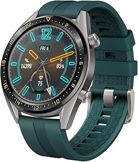 Huawei Watch GT Active - GPS Intelligent Watch with AMOLED 1.39 "touch screen, 2 -week autonomy, continuous monitoring of the heart rate 24/7, several exterior and interior activities, waterproof 5atm, dark green.. Navigate countless options with DIAYTAR NIGERIA's comprehensive marketplace and budget-friendly shipping.