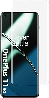 For OnePlus 11 5G screen protector, UV tempered glass completely covering the screen, Hardness 9 am, anti-scratch, anti-flashes, digital anti-imprints, screen protector for OnePlus 11 5G Transparent (UV transparent glass).. DIAYTAR NIGERIA brings online shopping to every Nigerian with affordable prices and reliable shipping.