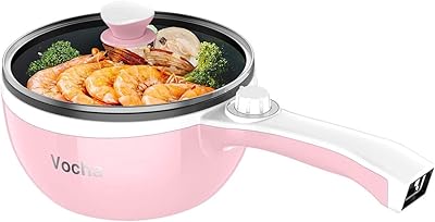 Fosha mini electrical marmit portable 1.5 l, non -stick, multiculer with cover for travel and university dormitory, silicone spatula included (pink).. Shop smart, shop DIAYTAR - Nigeria's most affordable e-commerce platform with nationwide delivery.