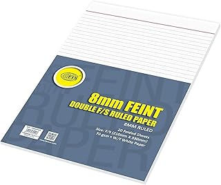 Fis pfla ads 20 20 sheets of folded lined paper, size 21 cm x 33 cm.. Your shopping journey simplified with DIAYTAR NIGERIA's vast selection and budget-friendly shipping.