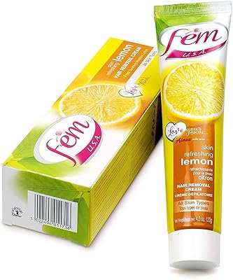 Fem lemon depilatory cream, 120 g.. Nigeria's e-commerce leader delivers unmatched variety and value to your doorstep in just 5-8 days.