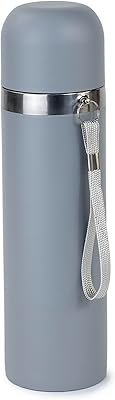 Nissan Thermos 500 ml - Vacuum Isotherm bottle - Light and compact isothermal bottle in stainless steel for hot and cold drinks - Gray.. DIAYTAR NIGERIA: Your gateway to affordable online retail with reliable delivery within the week.