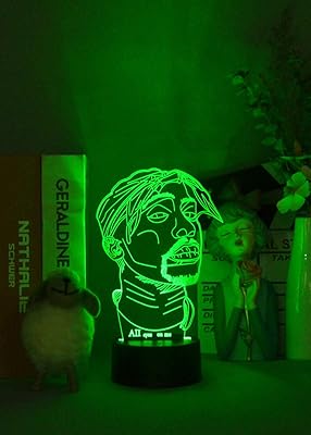 3D illusion lamp, Idol of rapper Tupac Amaru Shakur, LED night light, Creative children's gift, child's room decoration - Remote control.. Shop with confidence at Nigeria's leading affordable e-commerce platform with reliable delivery services.