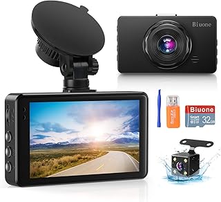 Camer's dashboard camera, front and rear front and rear camera superb night vision with 32G SD card, DVR FHD 1080p camera with acceleration sensor and WDR, parking monitor, loop recording, motion detection 【2023】.. DIAYTAR NIGERIA transforms online shopping with competitive prices and dependable nationwide delivery.