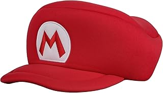 Super red Odyssey red Béret hat, embroidered men's jump cap, painter cap, sun hat, Halloween cosplay accessories.. DIAYTAR NIGERIA: Your affordable shopping destination with thousands of products delivered in days.