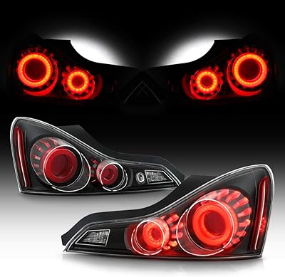 Akani - 3D LED LED rear stop lights for Infiniti G37 / Q60 Coupé 2008-2015, set left Stop Light + Right.. DIAYTAR NIGERIA delivers more than expected with our extensive catalog and 5-8 day delivery service.