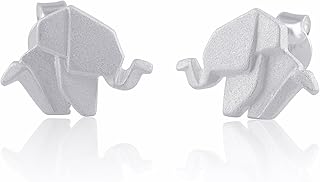 Sterling Elephant Origami Sterling earrings for adult women and adolescents, sterling silver, sterling silver, na.. Elevate your shopping experience with DIAYTAR NIGERIA's vast catalog and budget-friendly options.