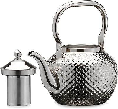 Sanqia Home 1500 ml teapot with stainless steel infuser induction and gas kettle.. DIAYTAR NIGERIA connects Nigerians with quality products at affordable prices, delivered in 5-8 days nationwide.
