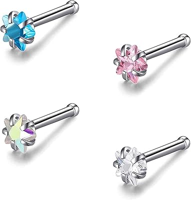 4pcs 20g 23 nose nose rings for women, 2mm 3mm cubic zirconia, earrings nose piercing/nose/nose bone, piercing jewelry, crystal rhinestones, cubic zirconia.. Join millions of satisfied shoppers using DIAYTAR Nigeria every day.
