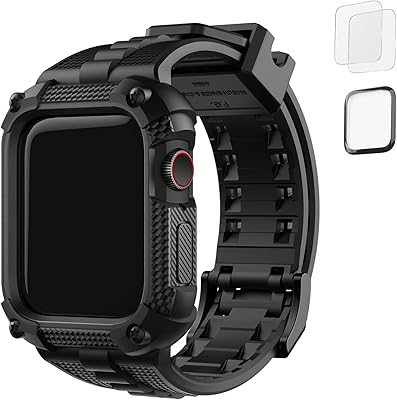 Volmosa Compatible with Apple Watch Band 40 mm 44 mm 41 mm 45 mm with shock absorption box, durable bracelet with screen protector for iwatch series 8 | 7/SE2/6/5/4/SE (not included)).. DIAYTAR NIGERIA delivers on our promise of variety, affordability, and prompt nationwide service.