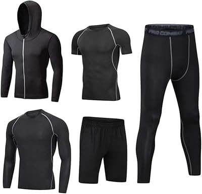 Genneric Set of sports and fitness clothes for men 5 rooms.. Shop like never before with DIAYTAR NIGERIA's comprehensive marketplace and budget-friendly shipping.