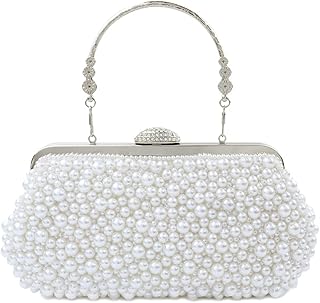 Small handbags in pearls for women for weddings, evenings and promo balls.. DIAYTAR Nigeria: Where affordability meets fast and reliable e-commerce service.