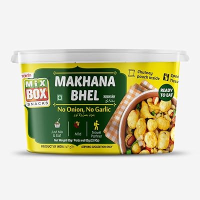 Makhana cup with cardamom and natural paraffin (without onion.. DIAYTAR NIGERIA: Your trusted partner for affordable online shopping with reliable delivery timeframes.