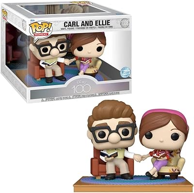 Funko Pop moment! Disney: D100 - Carl and Young Ellie (Exc), collecting vinyl figurine - 71067.. DIAYTAR NIGERIA: Your affordable gateway to thousands of products delivered promptly nationwide.