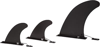 Retrosub spare fins, inflatable paddle board, black, set of 3.. DIAYTAR NIGERIA delivers what matters - quality, affordability, and prompt nationwide shipping.